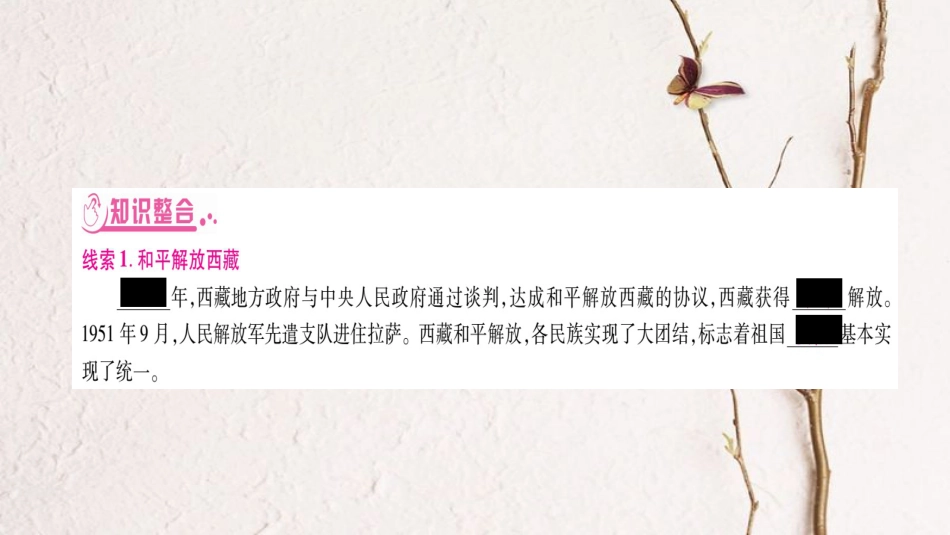 （达州专版）中考历史总复习 第二篇 知能综合提升 专题9 祖国统一大业课件_第2页