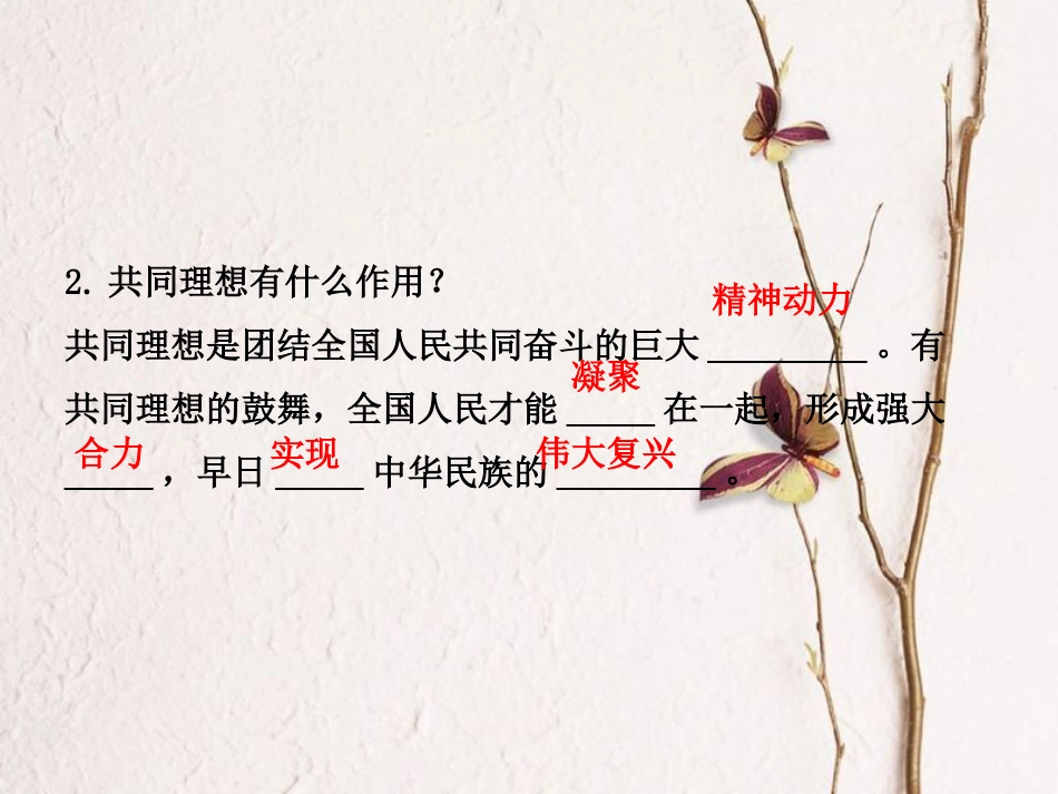 （烟台专版）中考政治复习 第一部分 九全一册 第三单元 我们的未来不是梦课件_第3页