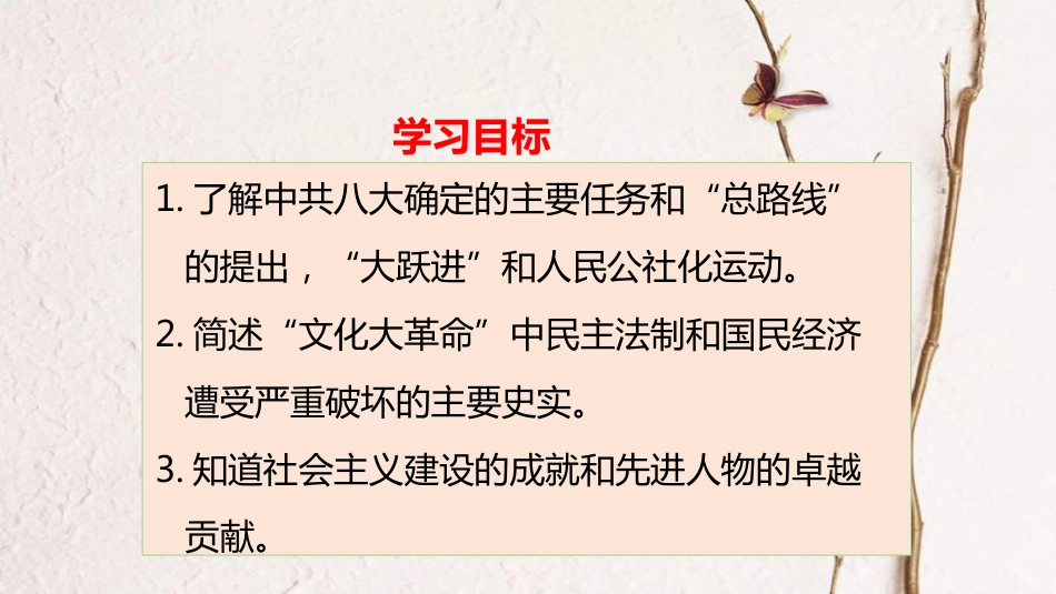 八年级历史下册 第二单元 社会主义制度的建立与社会主义建设的探索 第6课 艰辛探索与建设成就课件6 新人教版_第2页