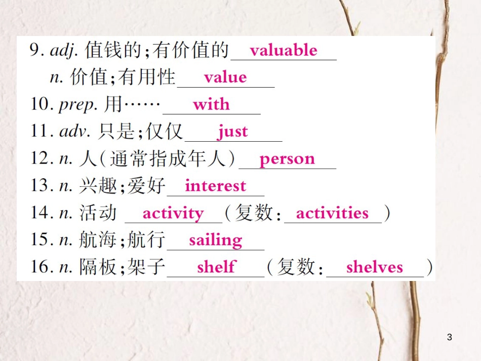 八年级英语下册 Module 6 Hobbies Unit 3 Language in use习题课件 （新版）外研版_第3页