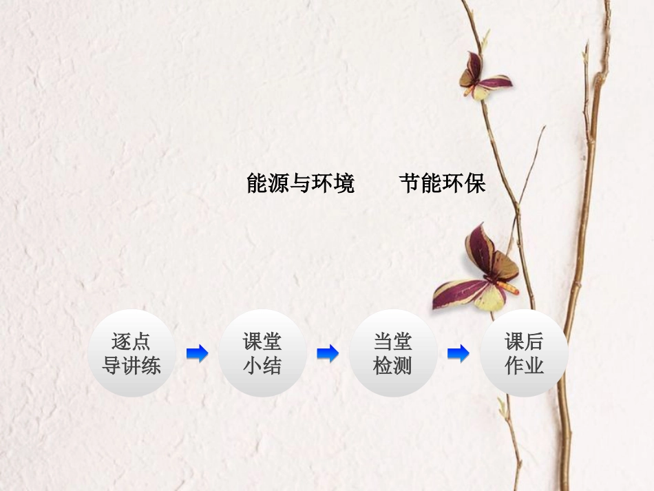 九年级物理下册 20.4 能源、环境与可持续发展课件 （新版）粤教沪版_第2页