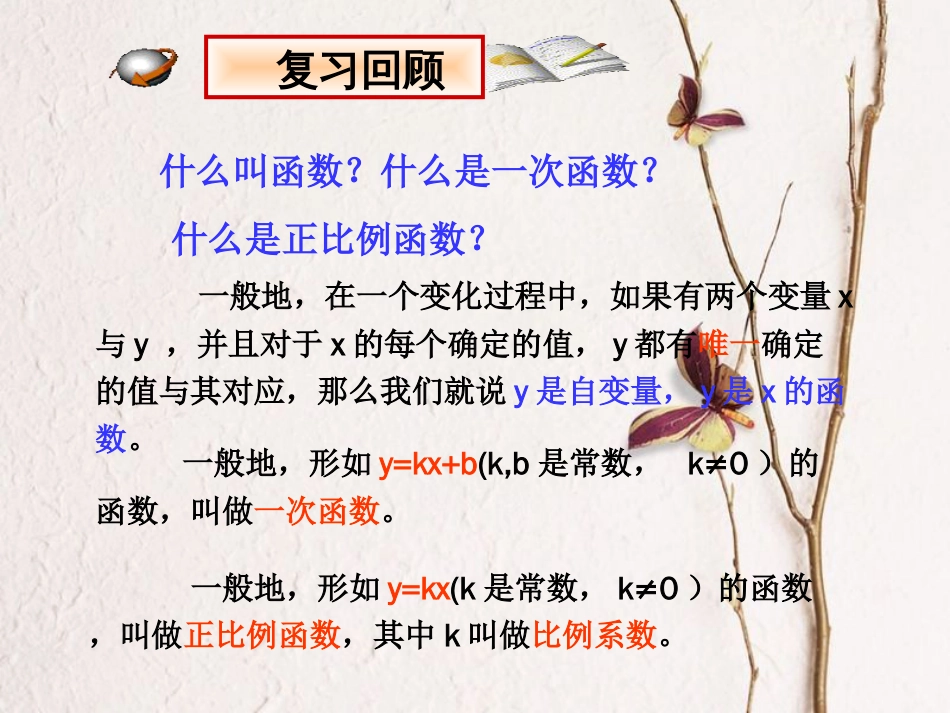 九年级数学下册 26 反比例函数 26.1 反比例函数 26.1.1 反比例函数的意义课件 （新版）新人教版_第2页