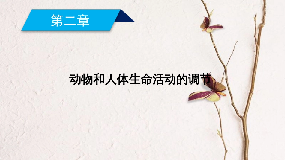 高中生物 第2章 动物和人体生命活动的调节 第1节 通过神经系统的调节课件 新人教版必修3_第1页