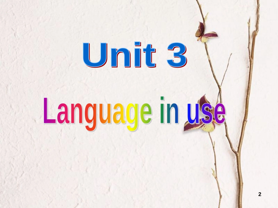 七年级英语下册 Module 2 Unit 3 Language in use课件 （新版）外研版_第2页