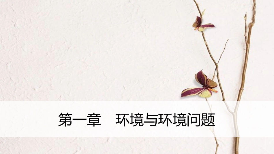 高中地理 第一章 环境与环境问题疑难规律方法同步备课课件 中图版选修6_第1页
