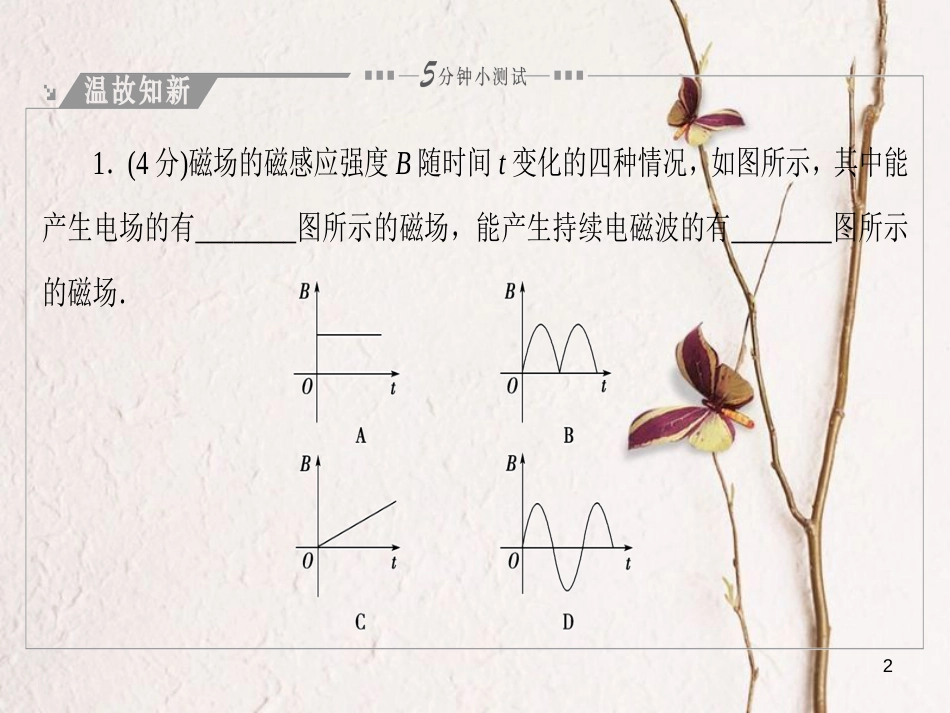 高中物理 第3章 电磁振荡与电磁波 第3节 电磁波的发射、传播和接收课件 粤教版选修3-4_第2页