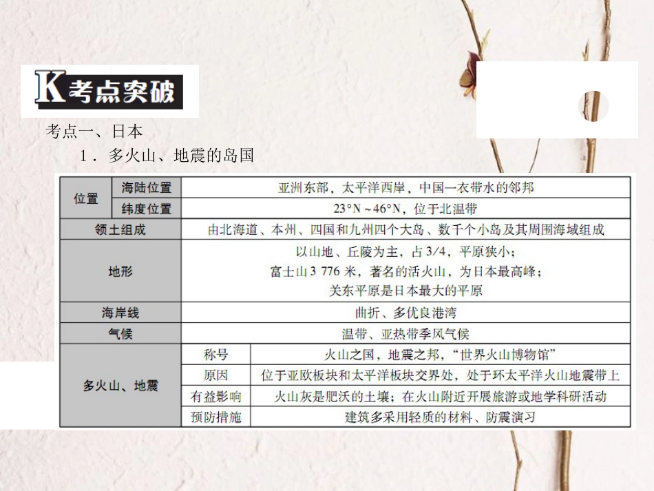 （广东专版）中考地理 中考解读 专题复习八 我们邻近的和国家课件_第3页