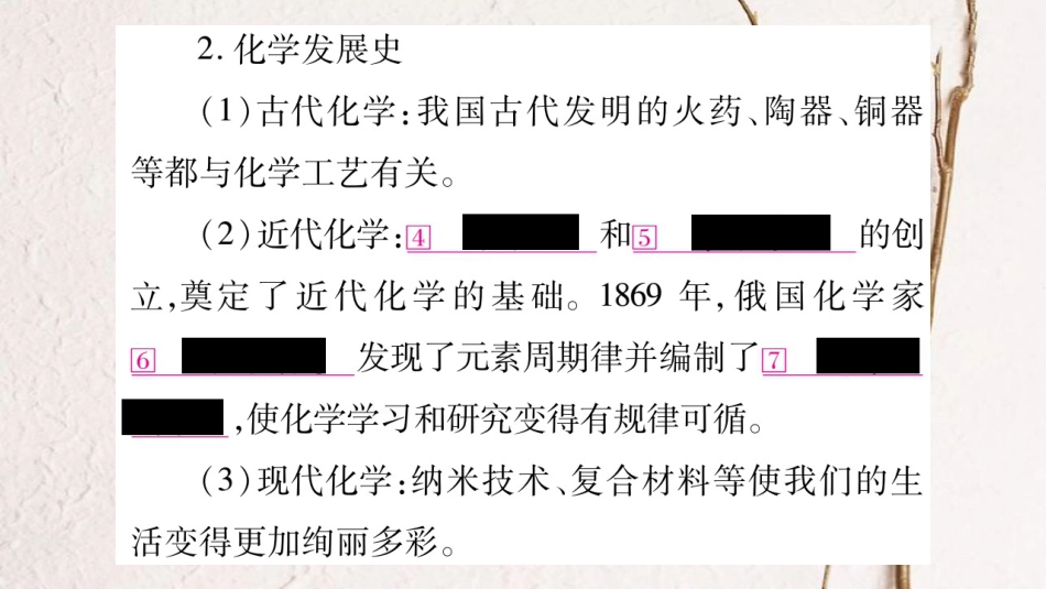 安徽省中考化学总复习 第1部分 教材系统复习 第1单元 走进化学世界课件_第3页