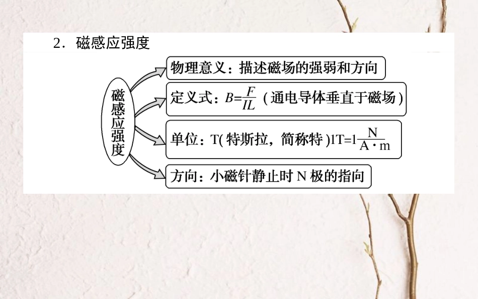 2019届高考物理一轮复习 第九章 磁场 9.1 磁场及其对电流的作用课件_第3页