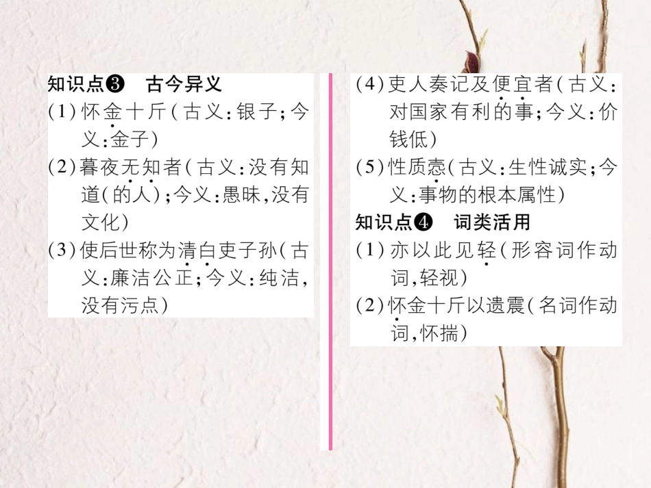 （遵义专版）九年级语文下册 第六单元 21 古文二则课件 语文版_第3页