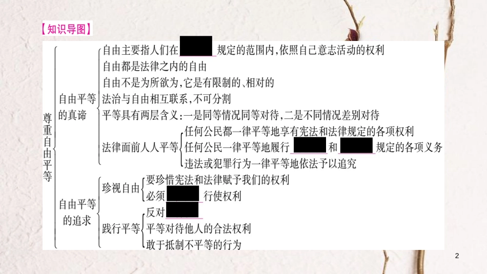 八年级道德与法治下册 第四单元 崇尚法治精神知识归纳课件 新人教版(1)_第2页