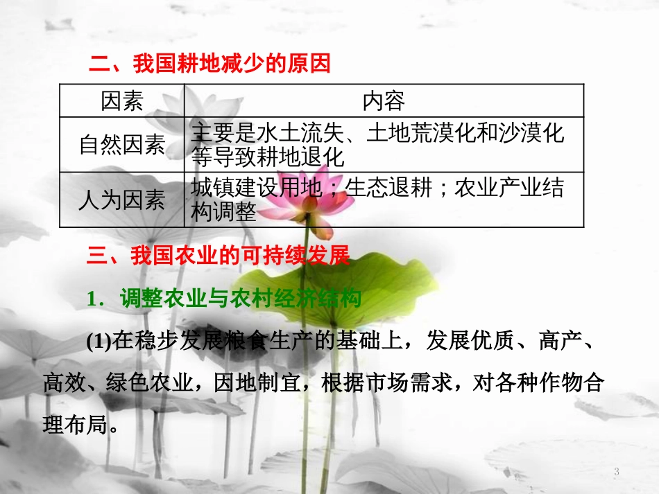 高中地理 第四章 区域经济发展小专题大智慧课件 新人教版必修3_第3页