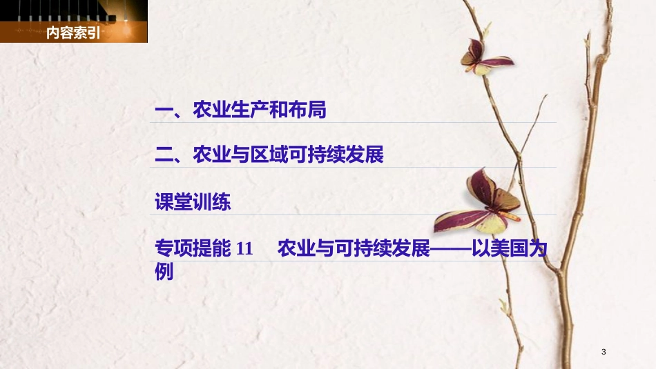 高中地理 第四单元 区域综合开发与可持续发展 第二节 农业与区域可持续发展——以东北地区为例（2）同步备课课件 鲁教版必修3_第3页
