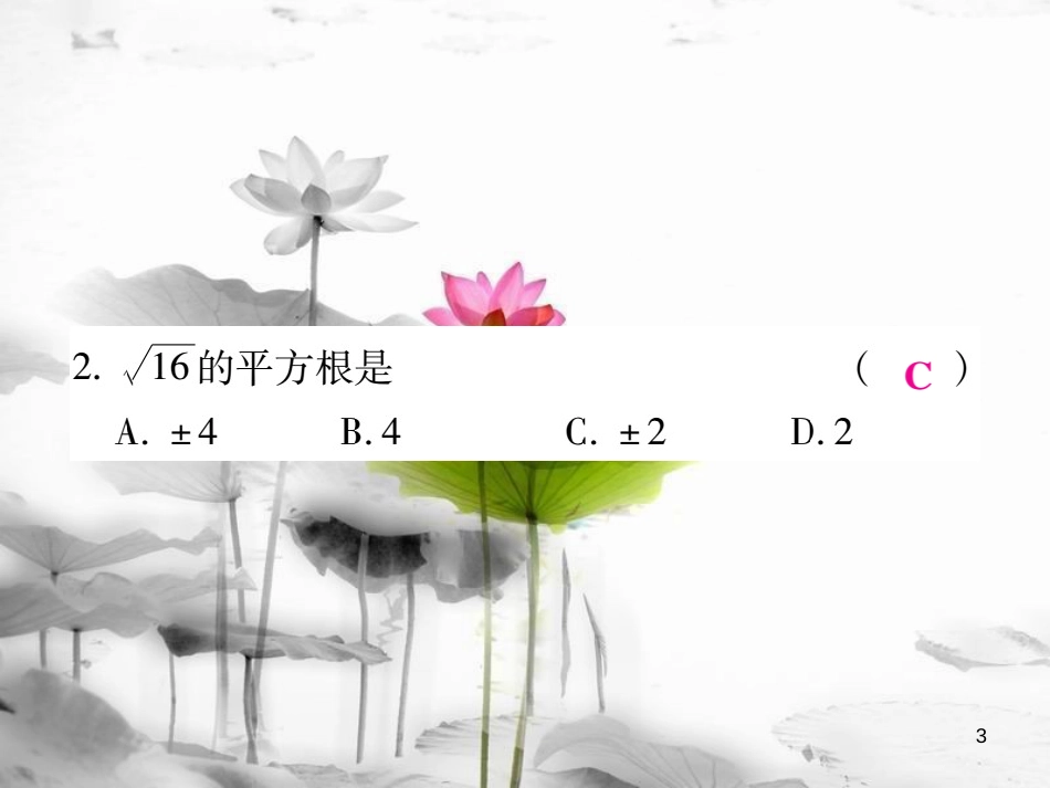 七年级数学下册 阶段测评三习题课件 （新版）新人教版_第3页