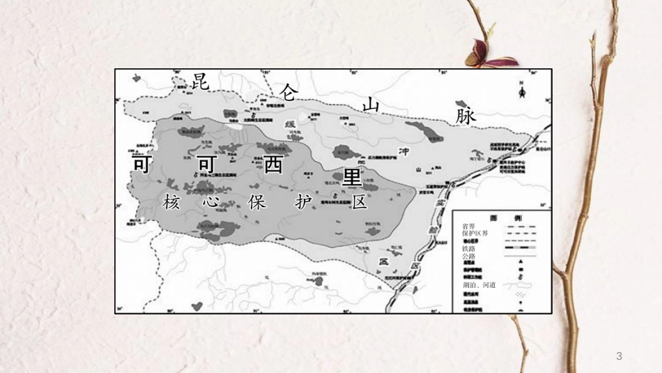 中考地理总复习 热点专题五 可可西里自然保护区、鼓浪屿申遗成功——青藏地区和南方地区自然、文化特征课件_第3页