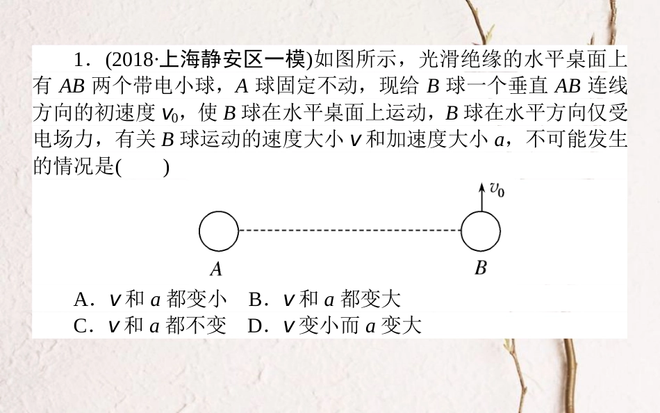 （全国通用）2019版高考物理 全程刷题训练 月考三课件_第3页