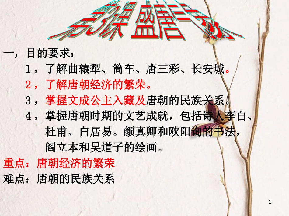 七年级历史下册 第一单元 第3课 盛唐气象课件 新人教版[共31页]_第1页