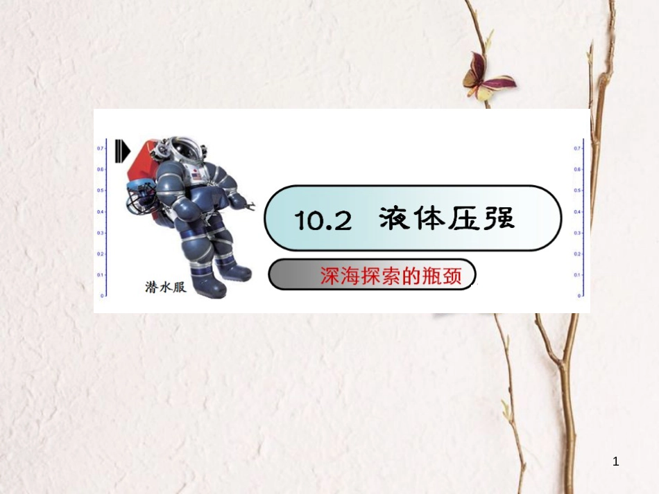 八年级物理下册 10.2 液体压强课件 （新版）苏科版_第1页