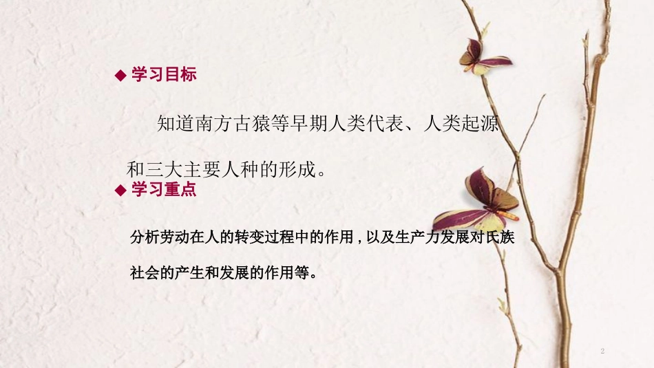 九年级历史上册 第一单元 史前时期的人类 第1课 原始社会导学课件 中华书局版_第2页