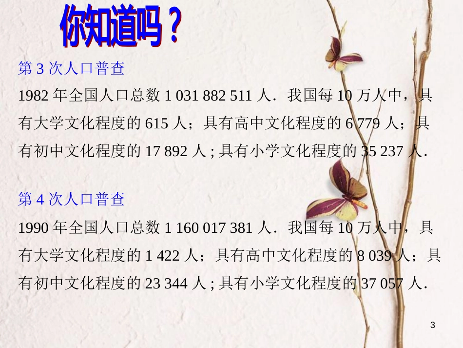 八年级数学下册 第7章 数据的收集、整理、描述 7.2 统计表、统计图的选用（1）课件 （新版）苏科版_第3页