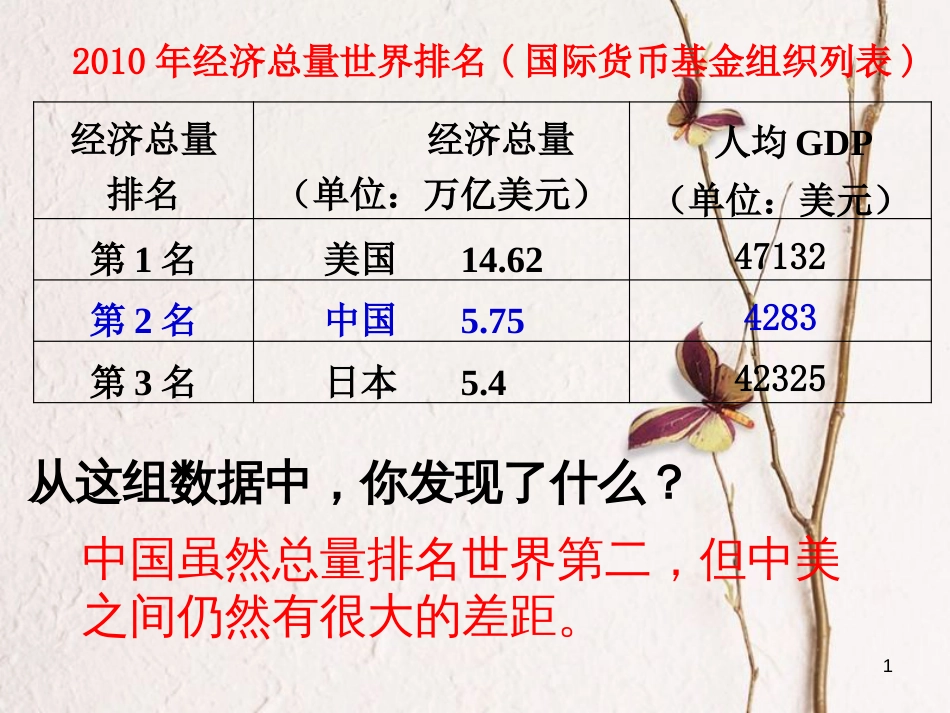广东省汕头市龙湖区九年级历史下册 第8课 美国经济的发展课件 新人教版_第1页
