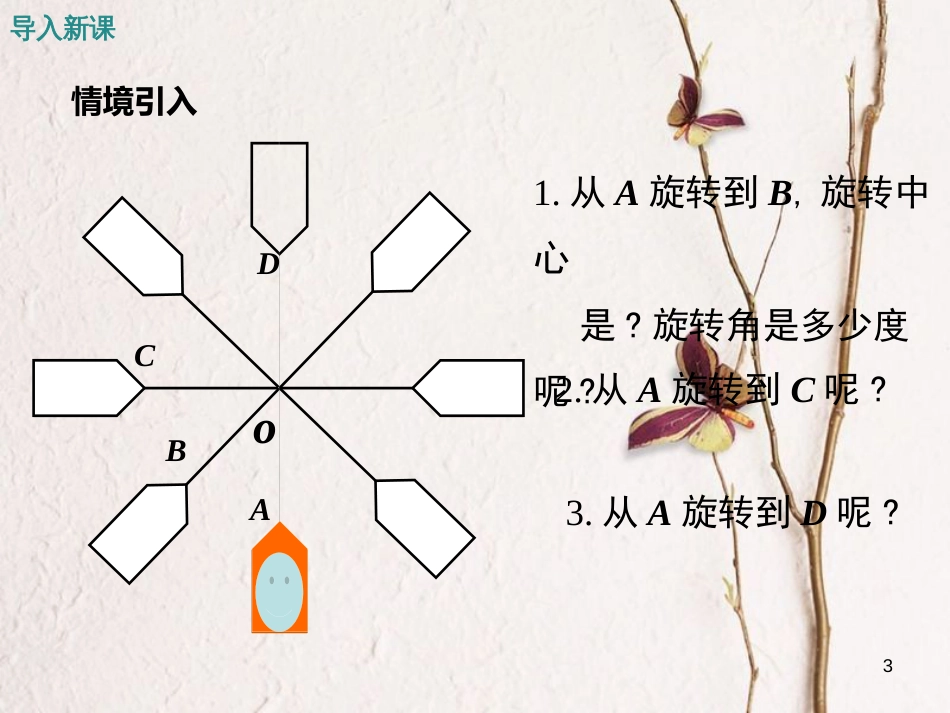 九年级数学上册 第23章 旋转 23.2 中心对称 23.2.1 中心对称课件 （新版）新人教版_第3页