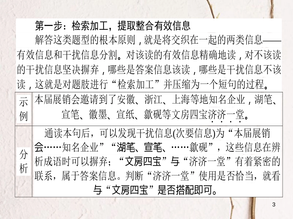 高考语文二轮复习 专题九 语言文字应用 1 正确使用词语（包括熟语）课件_第3页
