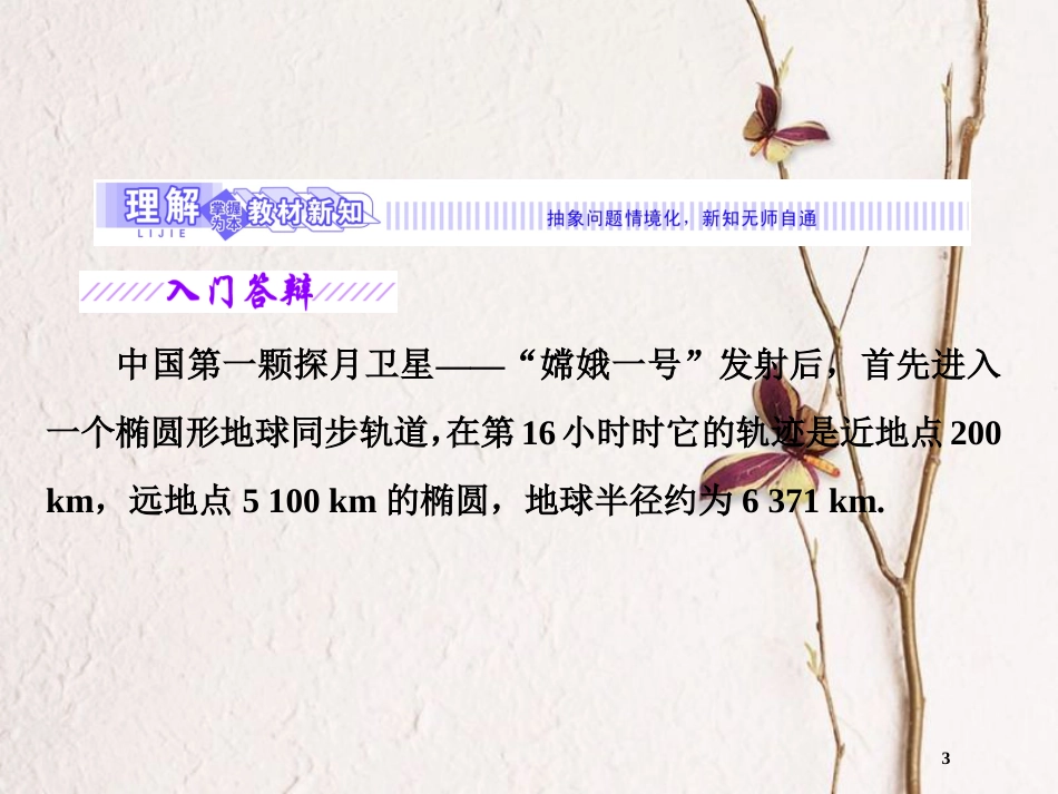 高中数学 第三章 圆锥曲线与方程 1.2 椭圆的简单性质课件 北师大版选修2-1_第3页