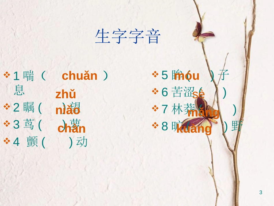 八年级语文上册 1.4《幸福 告诉我们的孩子》课件2 鄂教版_第3页