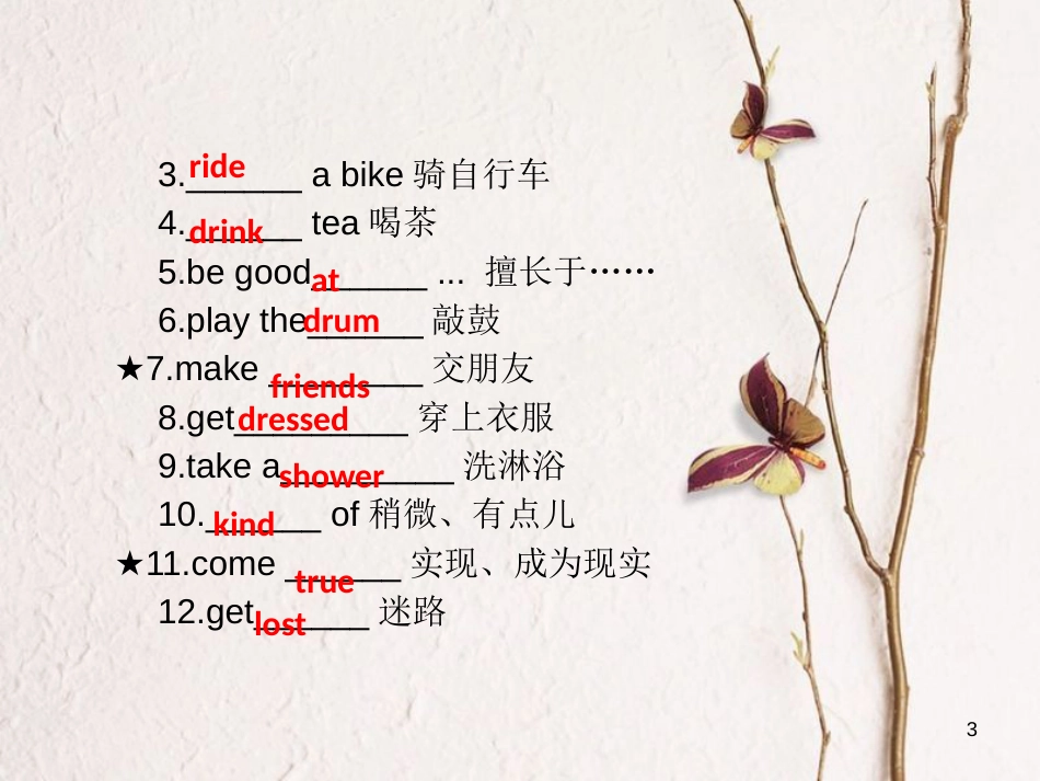 年中考英语 第二部分 教材研析篇 第三讲课件 人教新目标版_第3页