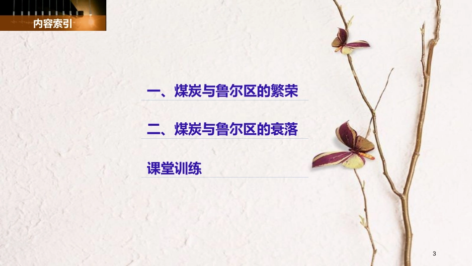 高中地理 第二章 区域可持续发展 第五节 矿产资源合理开发和区域可持续发展——以德国鲁尔区为例（1）同步备课课件 湘教版必修3_第3页