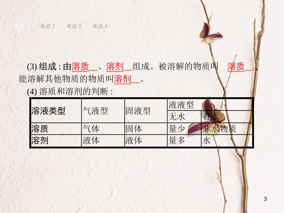 （甘肃专版）中考化学总复习 第9单元 溶液课件_第3页