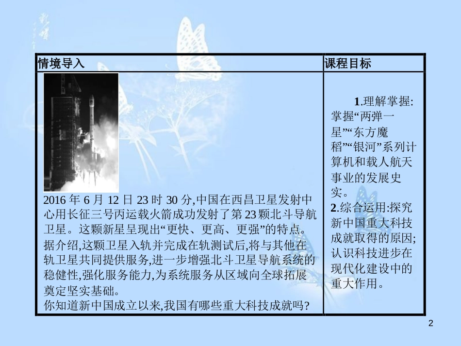 高中历史 第六单元 现代世界的科技与文化 第27课 新中国的科技成就课件 岳麓版必修3_第2页