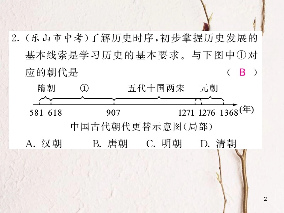 七年级历史下册 第一单元 隋唐时期：繁荣与开放的时代总结课件 新人教版_第2页