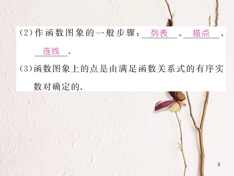 （成都专版）八年级数学上册 4.3 一次函数的图像（1）习题课件 （新版）北师大版_第3页