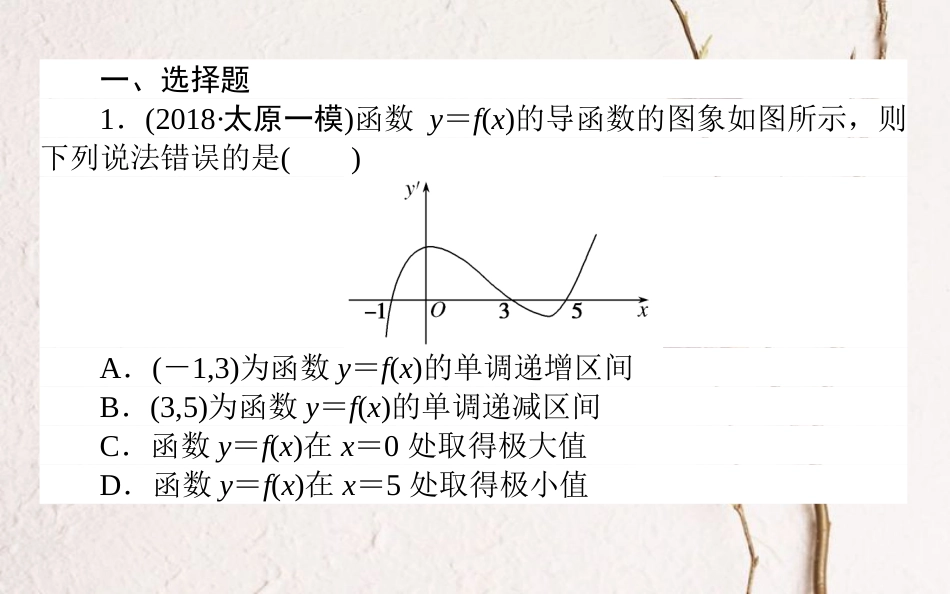 （全国通用）2019版高考数学 全程训练计划 天天练10课件_第2页