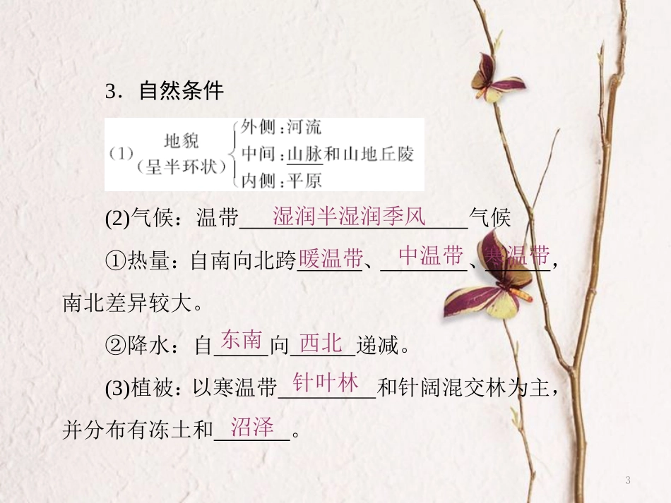 高中地理 第四单元 区域综合开发与可持续发展 第二节 农业与区域可持续发展——以东北地区为例课件 鲁教版必修3_第3页