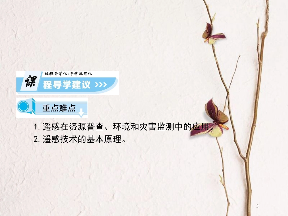 高中地理 第三章 地理信息技术的应用 第2节 遥感技术的应用课件 中图版必修3_第3页