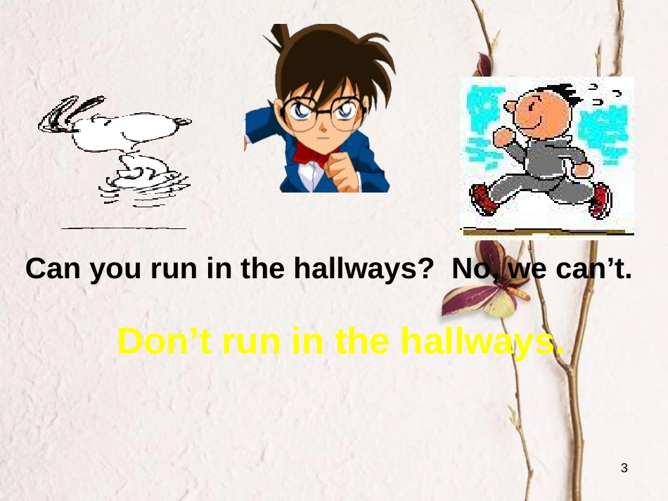 辽宁省灯塔市七年级英语下册 Unit 4 Don't eat in class Period 2课件 （新版）人教新目标版_第3页