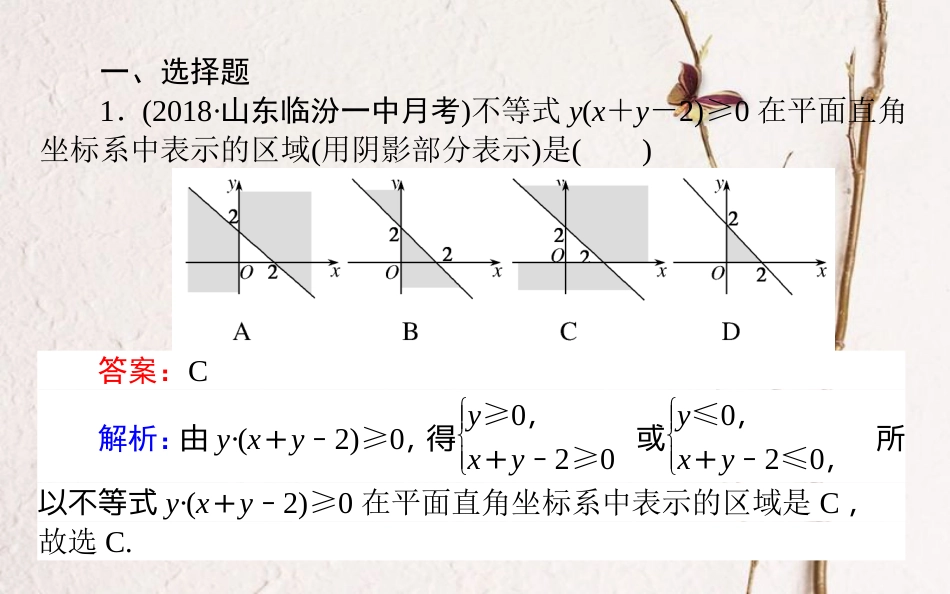 （全国通用）2019版高考数学 全程训练计划 天天练25课件_第2页