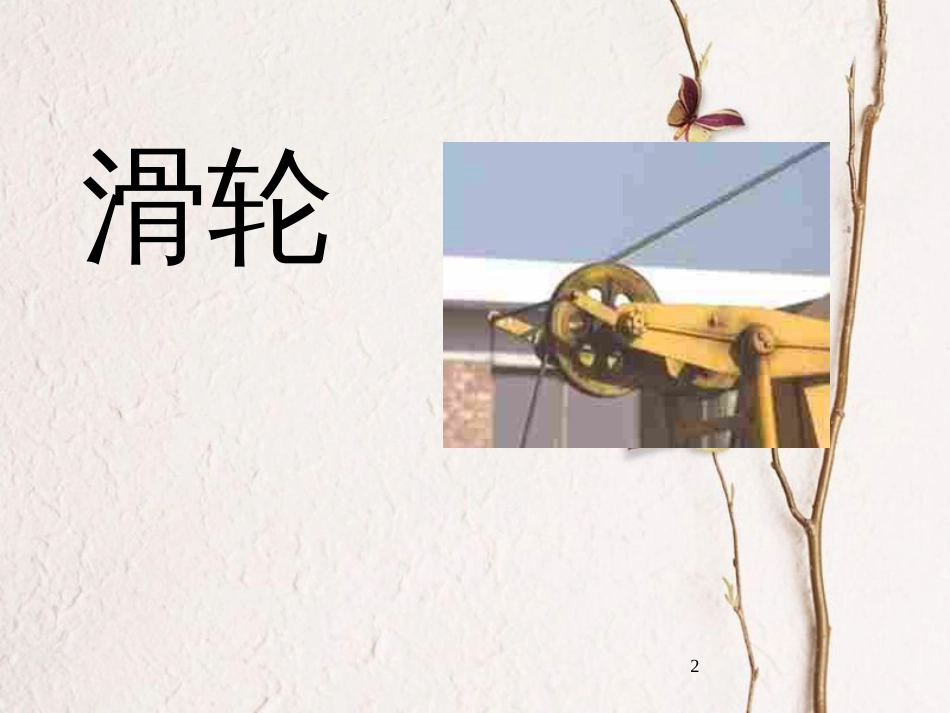 八年级物理下册 5.3《滑轮》课件2 北京课改版_第2页