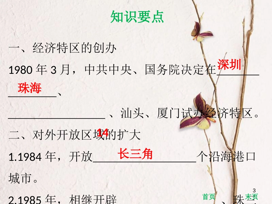 八年级历史下册 第3单元 建设中国特色社会主义 第12课 对外开放课件 北师大版_第3页