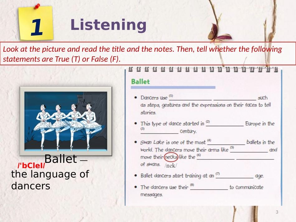 辽宁省法库县八年级英语下册 Unit 2 Body Language Listening and speaking课件 牛津深圳版_第3页