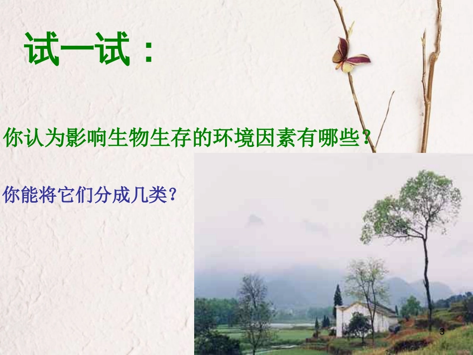 学年七年级生物上册 2.2.2 环境影响生物的生存课件1 （新版）苏科版_第3页
