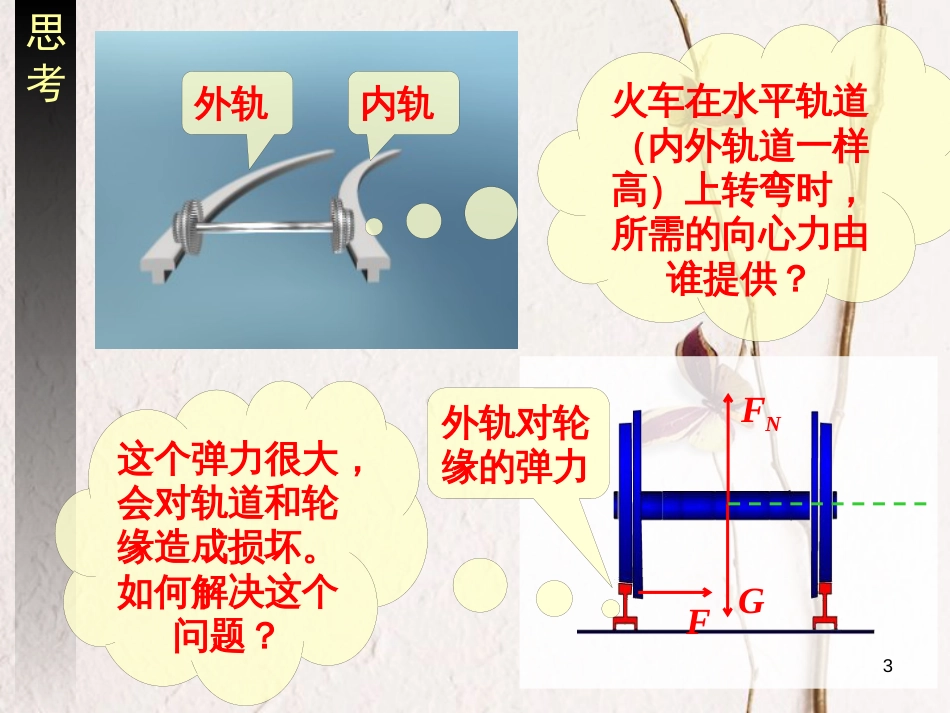 河北省邢台市高中物理第五章曲线运动5.7生活中的圆周运动课件新人教版必修2_第3页