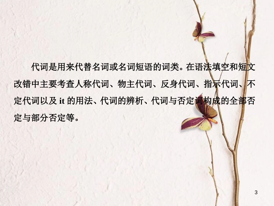 （新课标）高三英语一轮复习 语法部分 语法专项突破 第6讲 代词课件_第3页