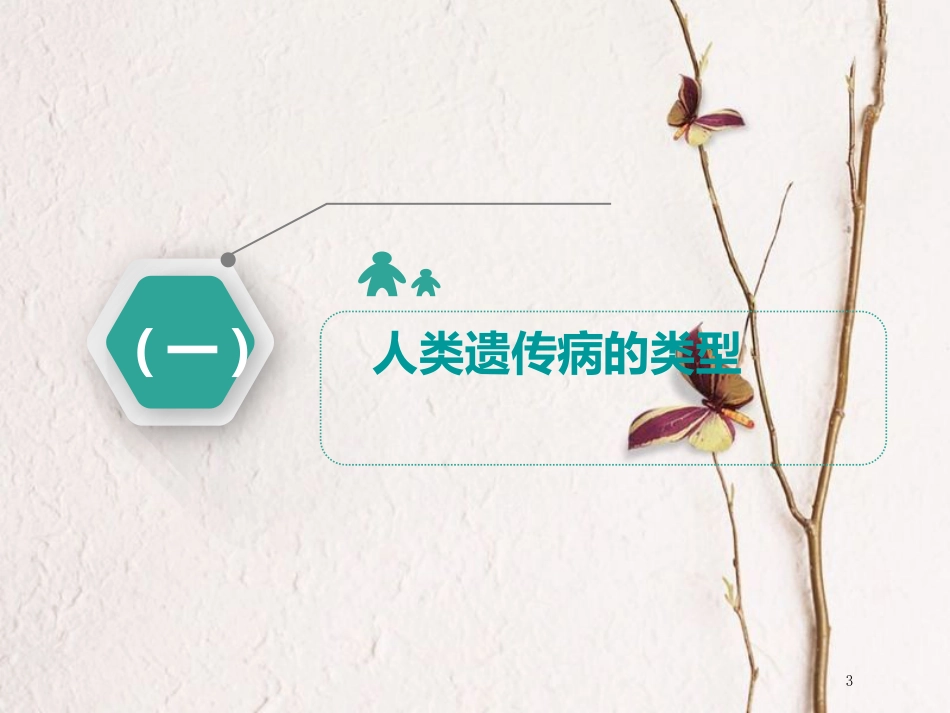 （全国通用版）2019版高考生物一轮复习 第2部分 遗传与进化 第一单元 遗传的基本规律与伴性遗传 第4讲 人类遗传病和基因定位课件_第3页