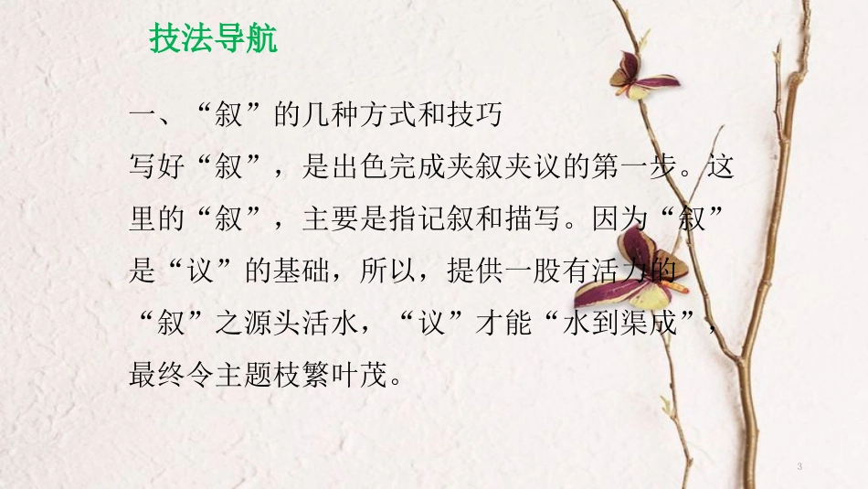 年八年级语文下册 单元作文指导（三）夹叙夹议课件 新人教版_第3页