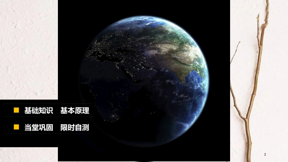（浙江选考）高三地理二轮专题复习 专题一 地球运动 微专题4 昼夜长短与日出日落课件 新人教版_第2页