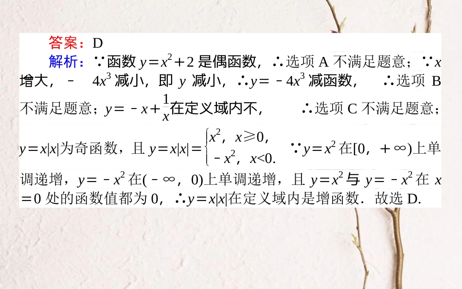 （全国通用）2019版高考数学 全程训练计划 天天练4课件_第3页